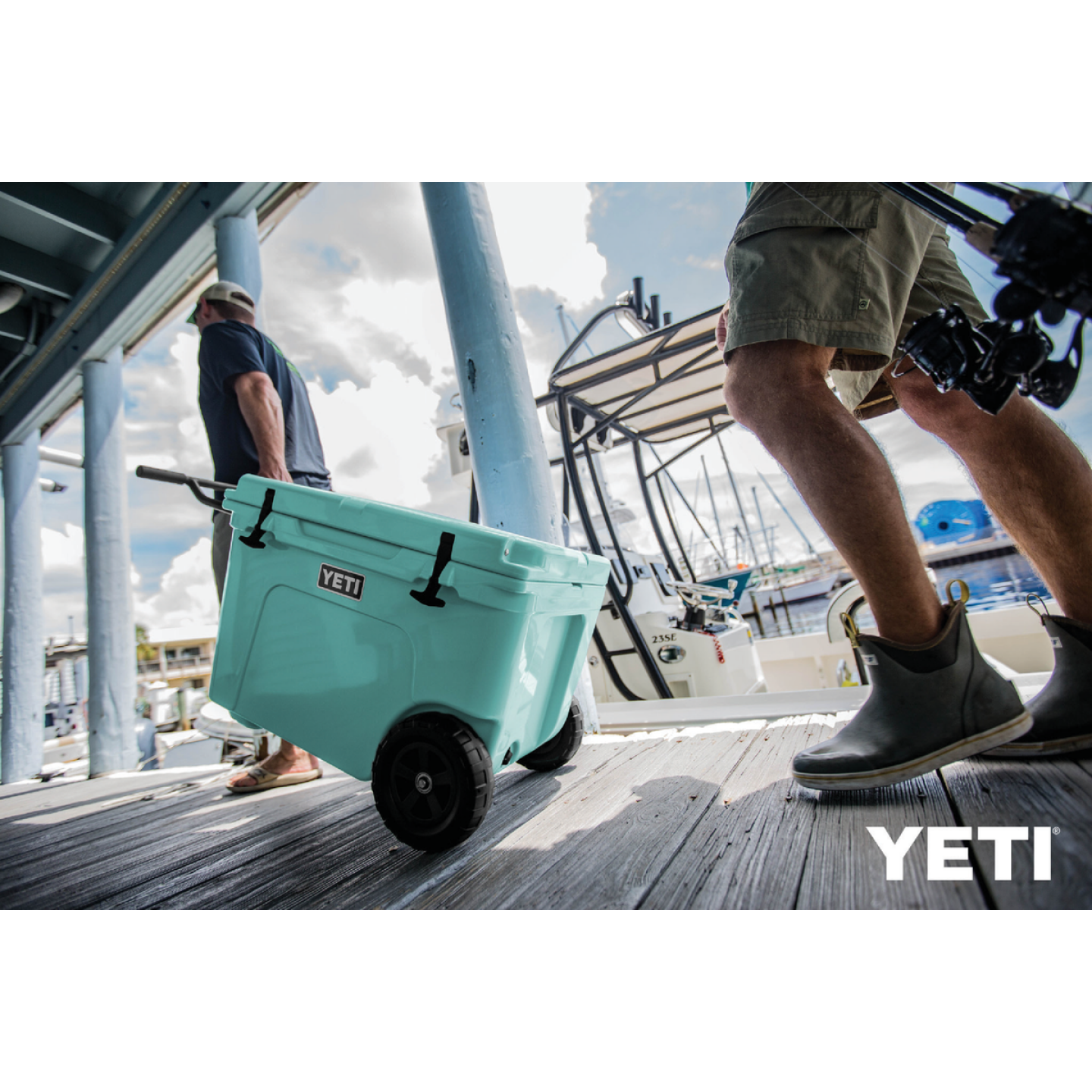Yeti Tundra Haul Portable Wheeled Cooler for sale online